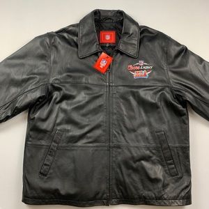 NFL coors lite Super Bowl XLI leather jacket